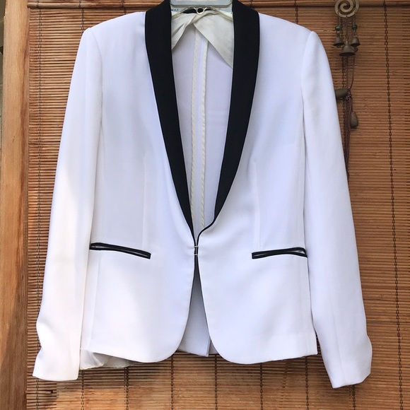 rag & bone Jackets & Blazers - Rag Bone tuxedo sliver blazer crepe chic jacket